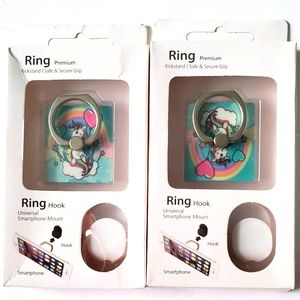 Ring hook universal smartphone